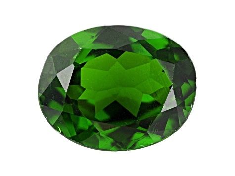 Chrome Diopside 9x7mm Oval 1.46ct Mixed Cuts (N) Origin Russia