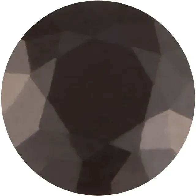 3 mm Round Fine-Cut Black Spinel