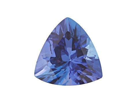 Tanzanite 6mm Trillion 0.75ct (N) Heated Faceted Origin Tanzania