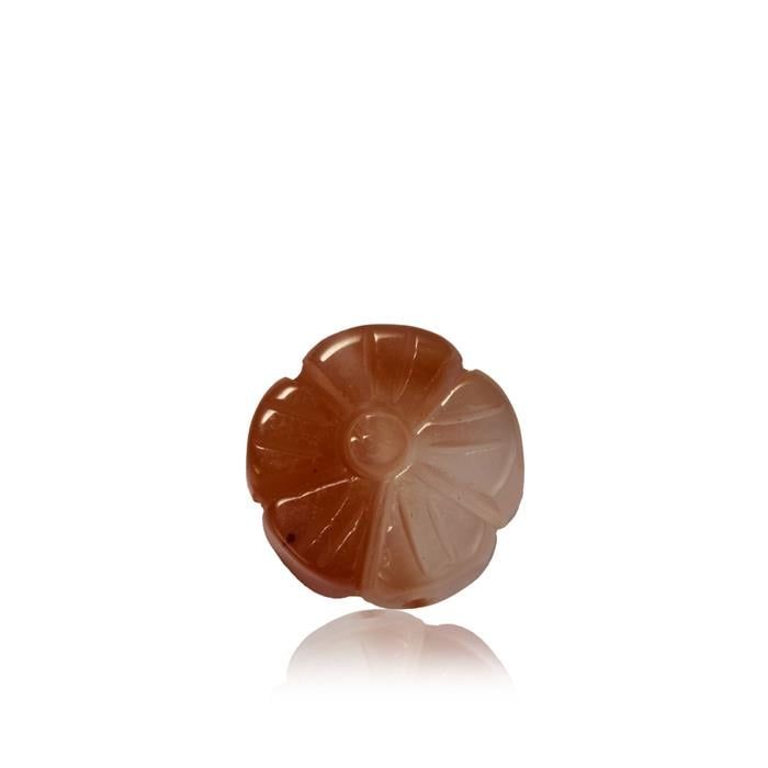 4cts Agate Carved Flower (N)