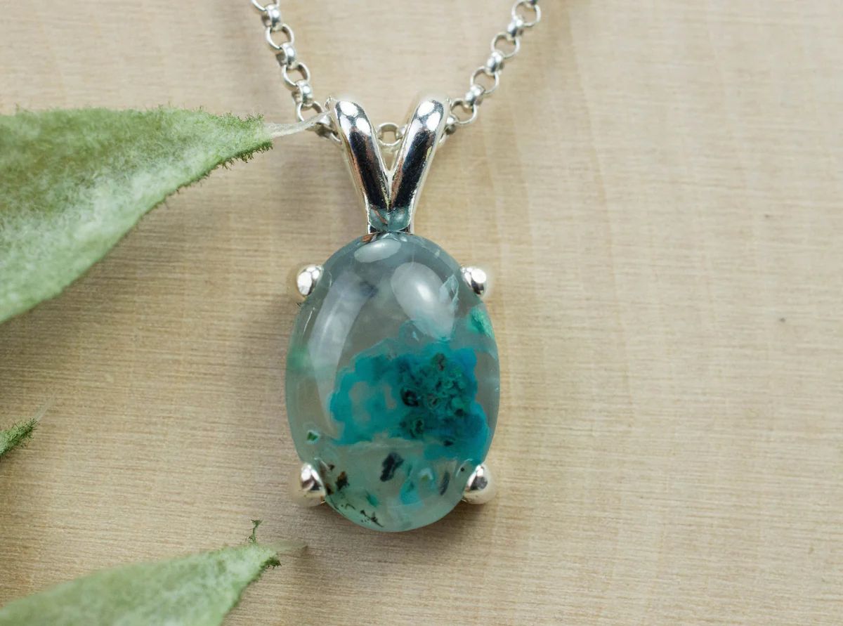 Aquadite Pendant; Genuine Untreated Indonesia Aquadite™; 4.080cts