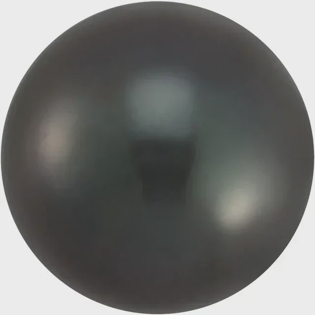 9 mm Round/Near Round Undrilled A Medium to Dark Gray Tahitian Cultured Pearl (N)