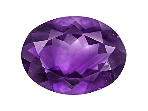 Moroccan amethyst with needles minimum 7.50ct 16x12mm oval. (N) Origin Morocco