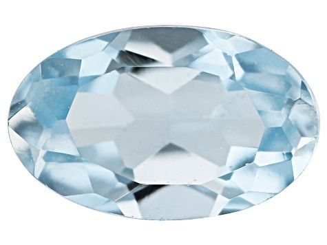 Aquamarine 5x3mm Oval 0.17ct (N) Faceted Heated Origin Brazil