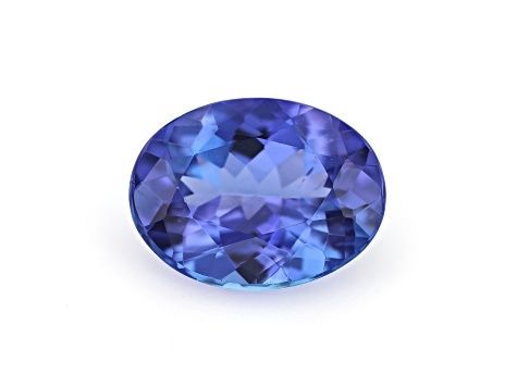 Tanzanite 8x6mm Oval 1.08ct (N) Heated Mixed Cuts Origin Tanzania