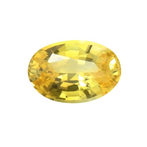0.57 Ct. Yellow Sapphire from Ceylon (Sri Lanka)