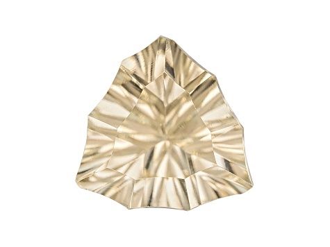 Yellow Sunstone 10mm Trillion 2.50ct Specialty N) Origin USA No Treatment
