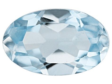 Aquamarine 5x3mm Oval 0.17ct (N) Faceted Heated Origin Brazil