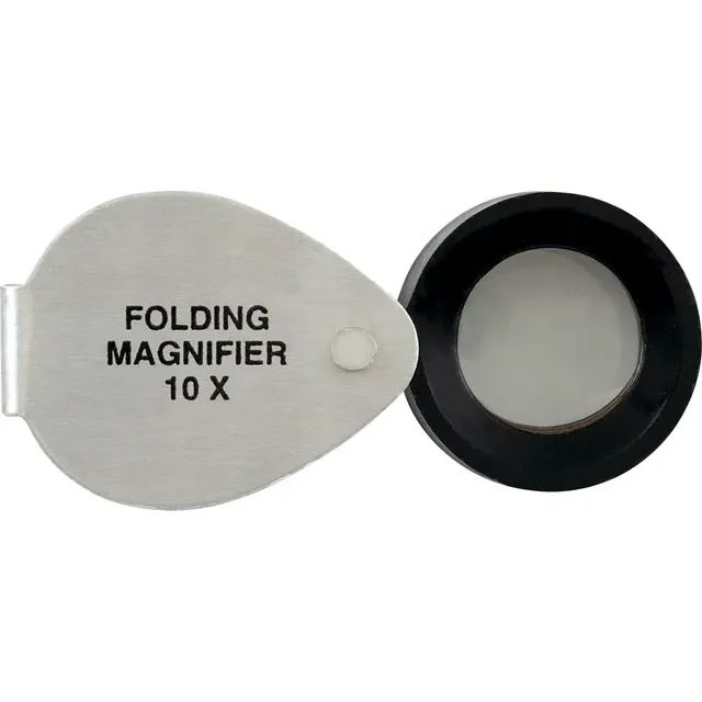 Aluminum &amp; Plastic 15 mm 10x Economy Loupe