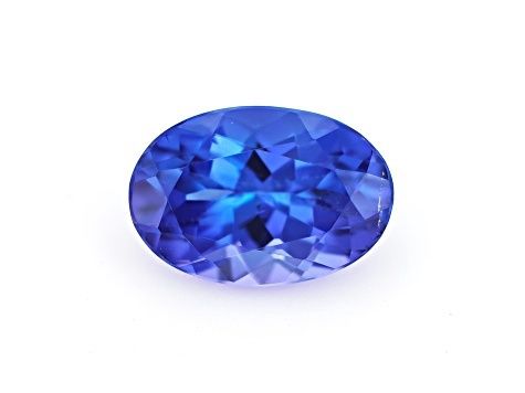 Tanzanite 6x4mm Oval 0.51ct (N) Heated Mixed Cuts Origin Tanzania