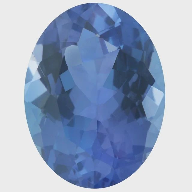 6x4 mm Oval Faceted AAA Tanzanite, Appraisal: 70