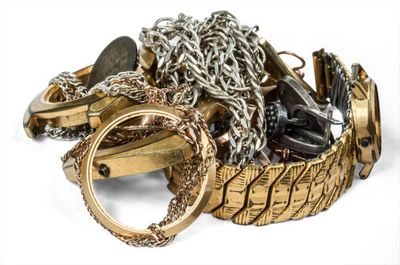 Clean Metal Scrap Gold Exchange