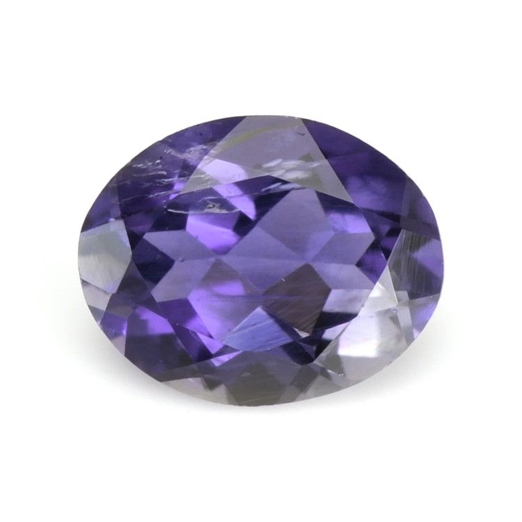 1.1 CT 8 x6 mm Oval Faceted Natural Iolite