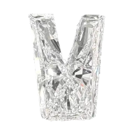 Letter V Shape.50ct