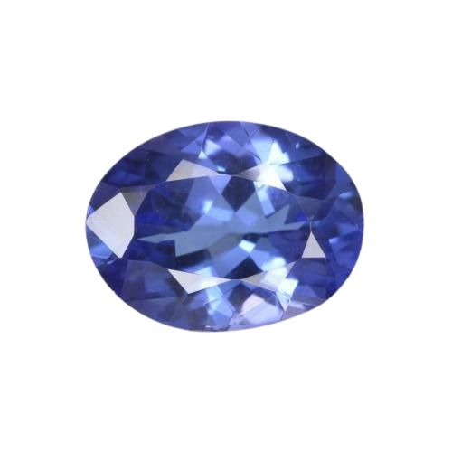 1.35ct Natural Intense Violet Blue Tanzanite, Oval, VVS, Appraisal: 70.00