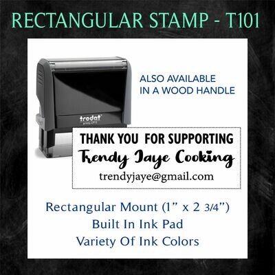 RECTANGULAR STAMP - T101