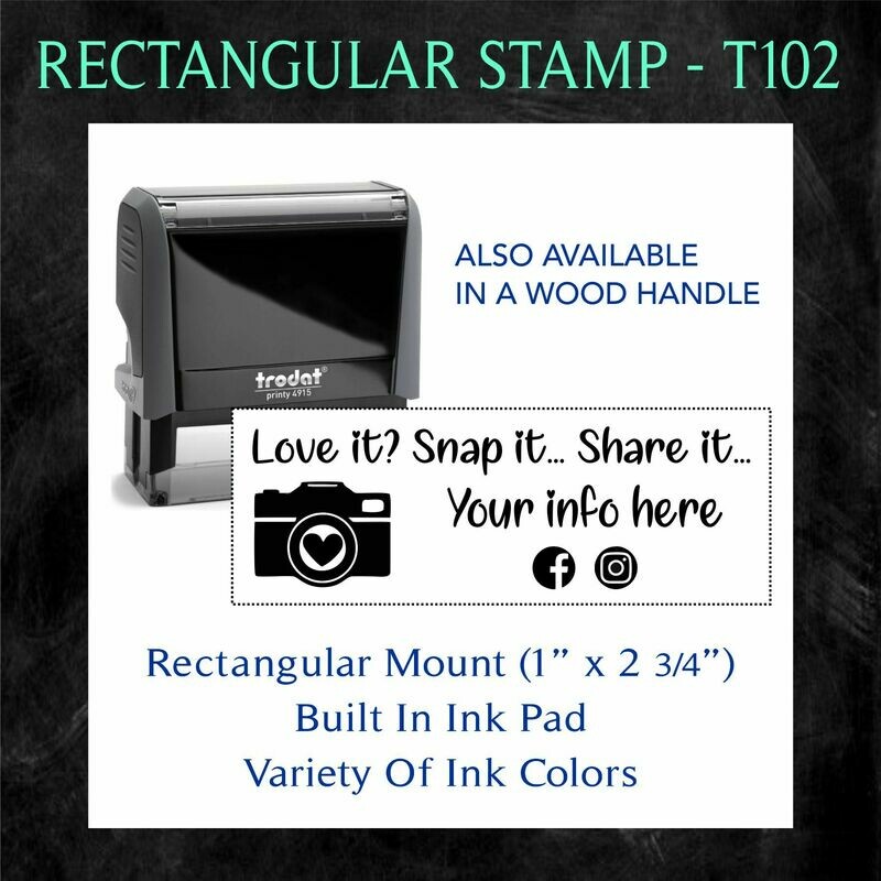 RECTANGULAR STAMP - T102