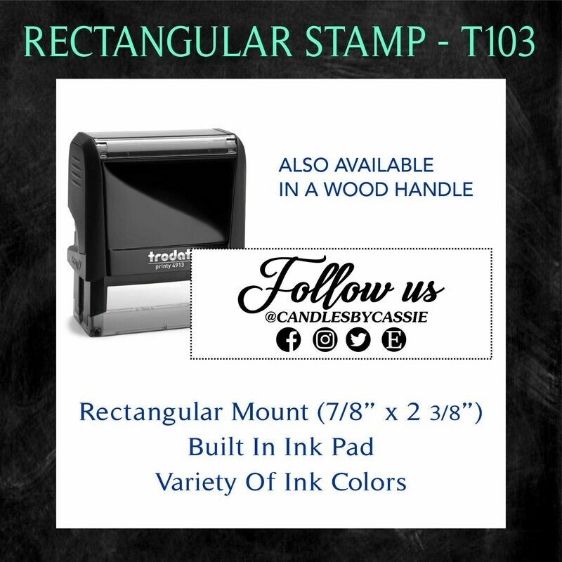 RECTANGULAR STAMP - T103