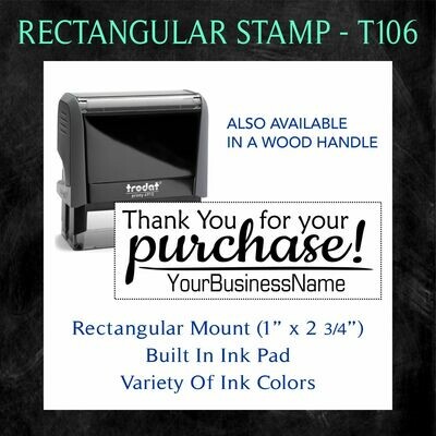 RECTANGULAR STAMP - T106