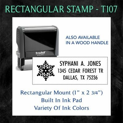 RECTANGULAR STAMP - T107