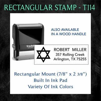 RECTANGULAR STAMP - T114