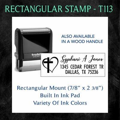RECTANGULAR STAMP - T113