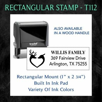 RECTANGULAR STAMP - T112