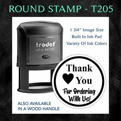 ROUND STAMP - T205