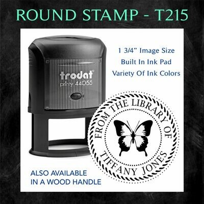 ROUND STAMP - T215
