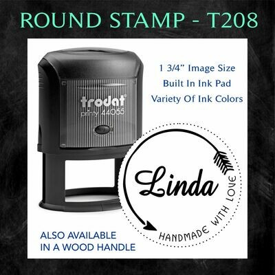 ROUND STAMP - T208