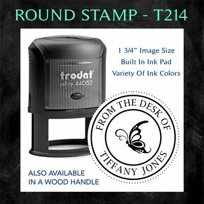 ROUND STAMP - T214