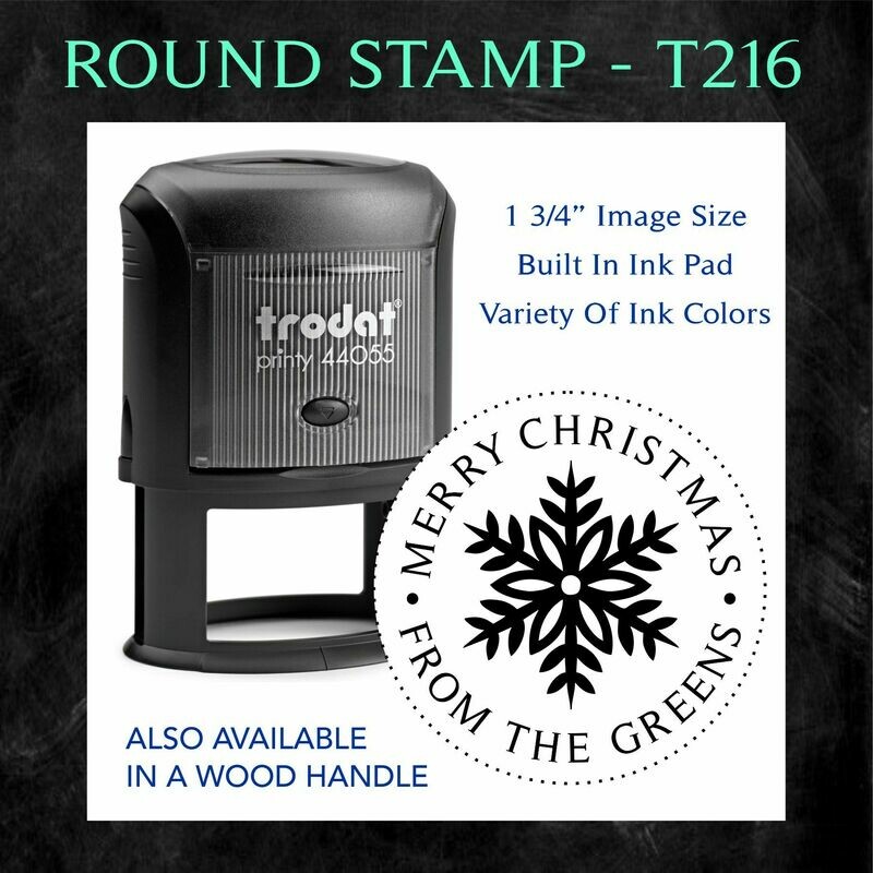 ROUND STAMP - T216