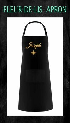 APRON - FLEUR-DE-LIS