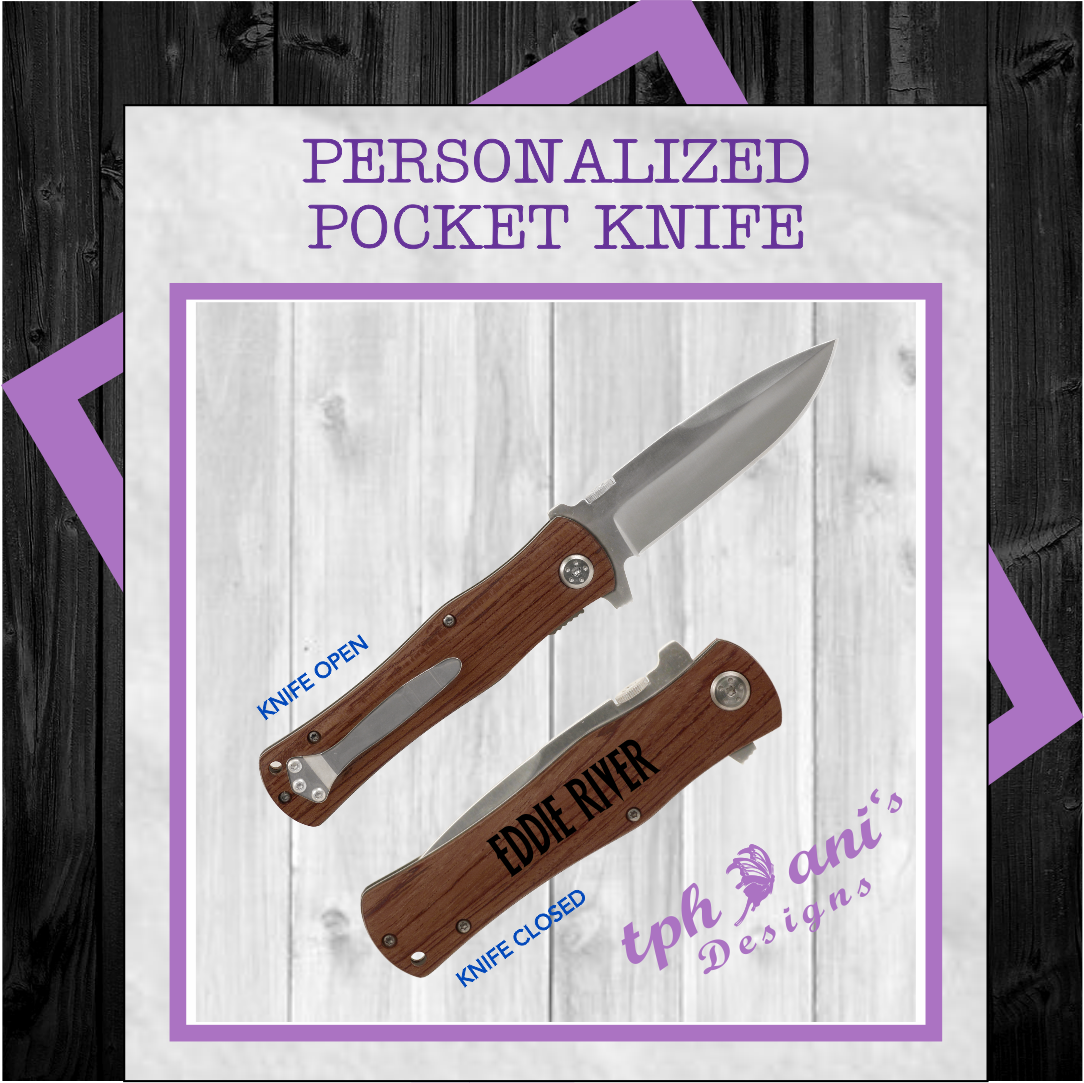 PERSONALIZED POCKET KNIFE