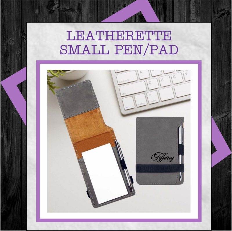 LASERABLE LEATHERETTE PAD/PEN