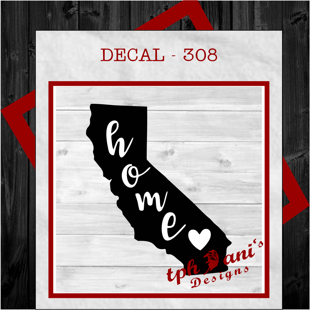 DECAL - CA HOME