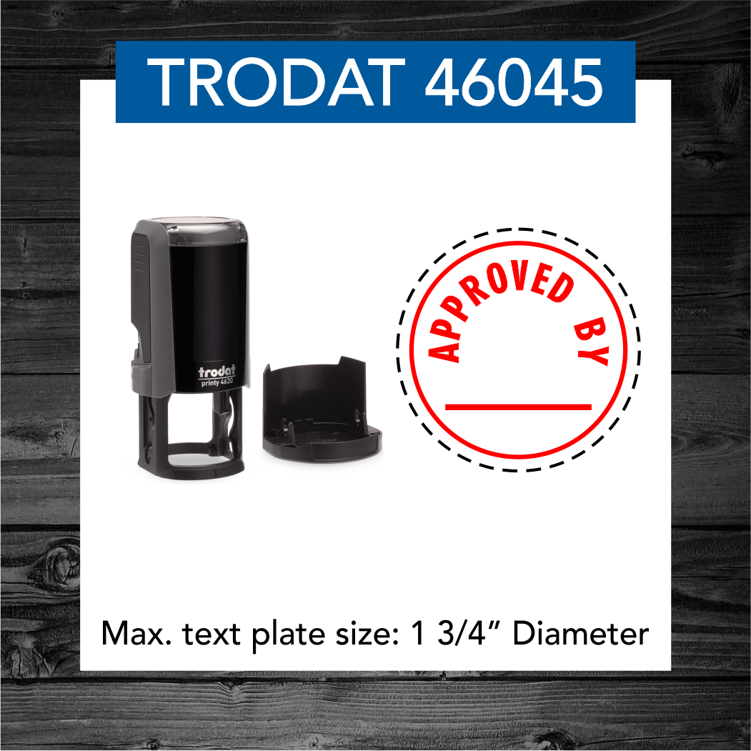 TRODAT 46045 SELF-INKING STAMP