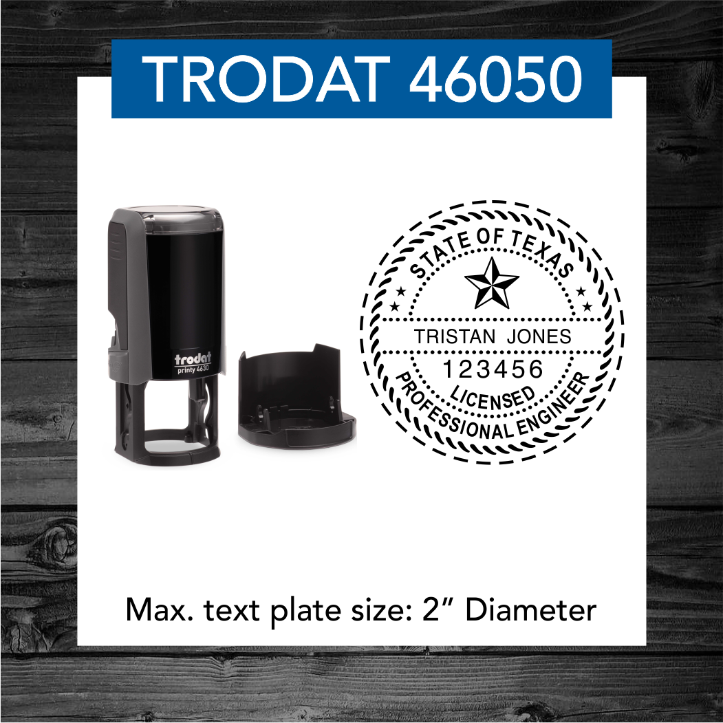 TRODAT 46050 SELF-INKING STAMP