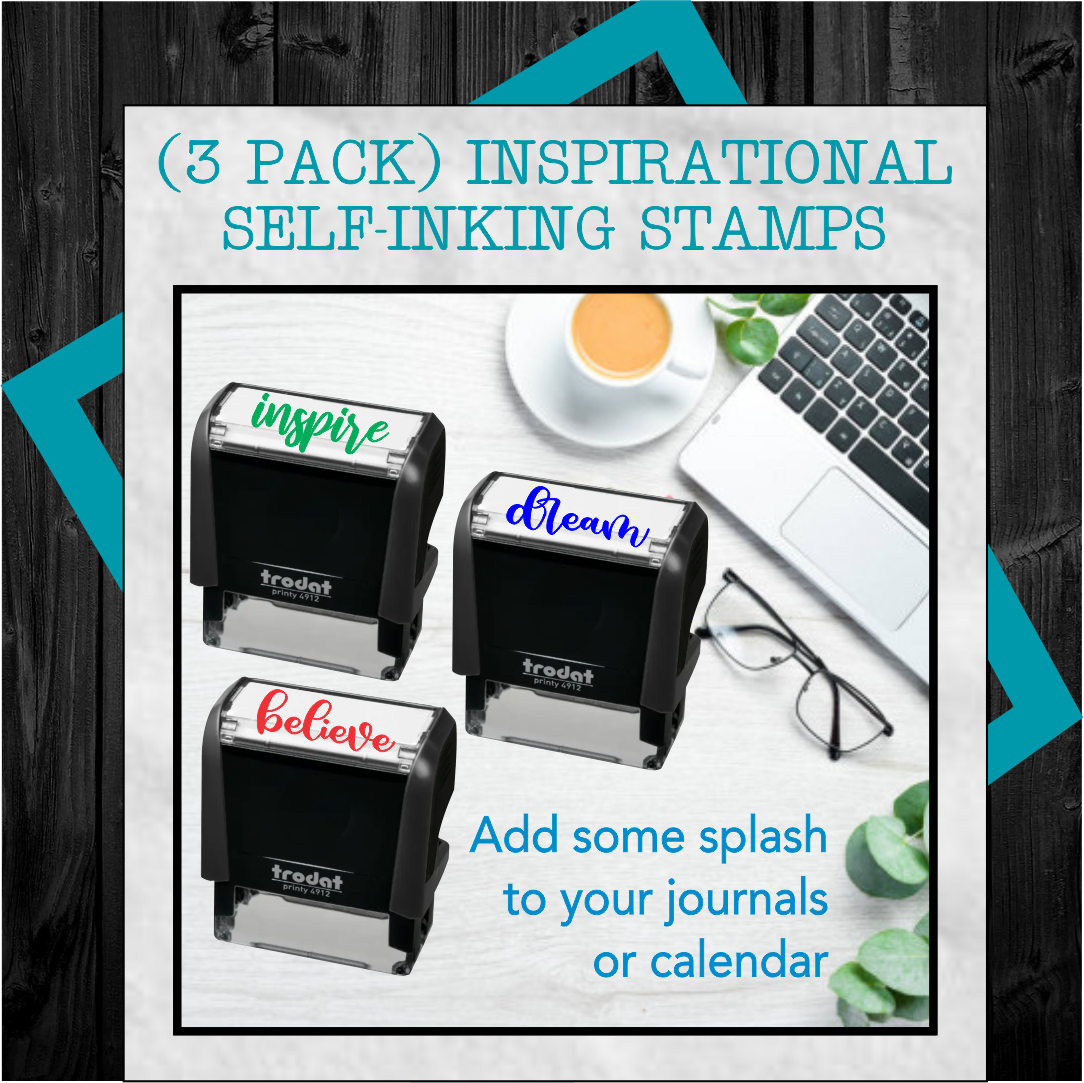 3 PACK INSPIRATIONAL STAMPS