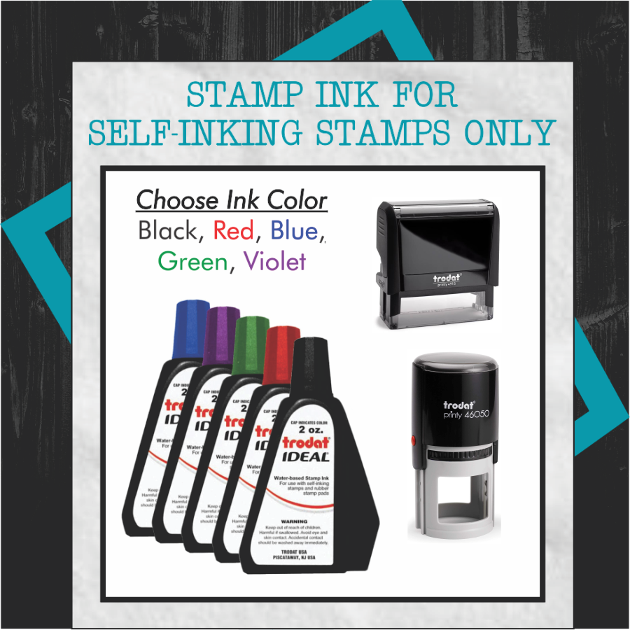 STAMP INK FOR SELF-INKING STAMPS
