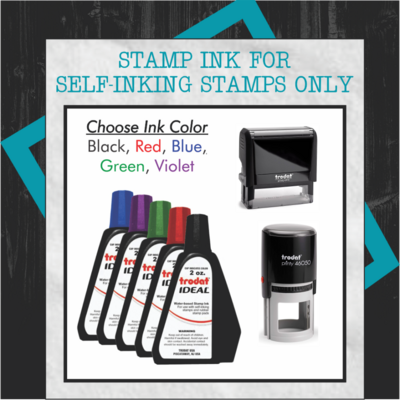 STAMP INK FOR SELF-INKING STAMPS