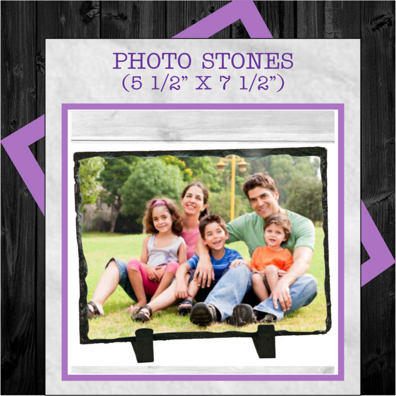 PHOTO STONE 5 1/2&quot; x 7 1/2&quot;
