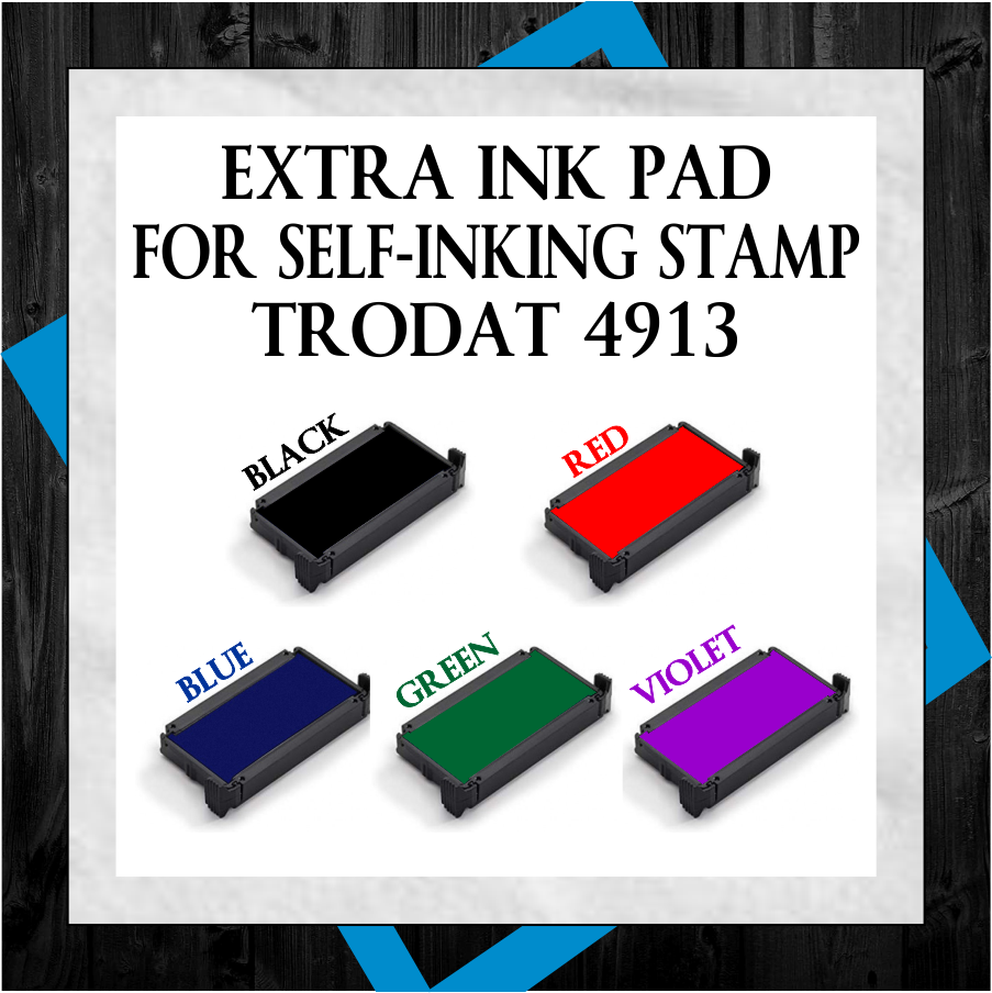 EXTRA SELF-INKING PAD FOR TRODAT 4913