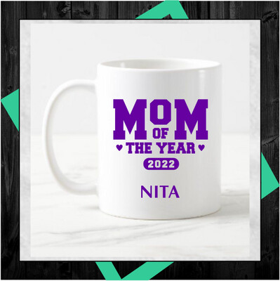 Mom of the Year Ceramic Mug