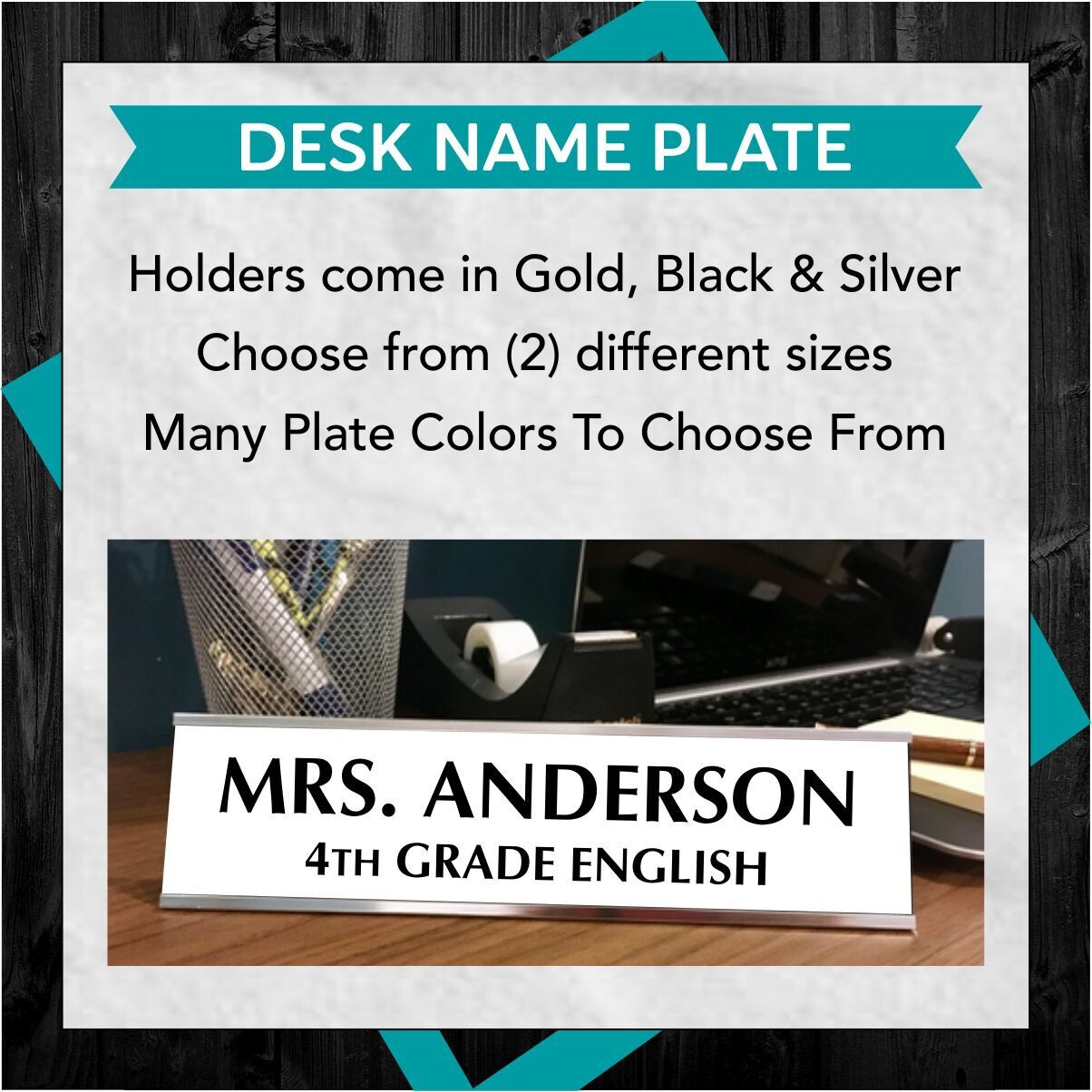 DESK NAME PLATE