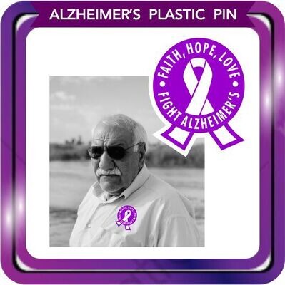 Alzheimer&#39;s Awareness Pin