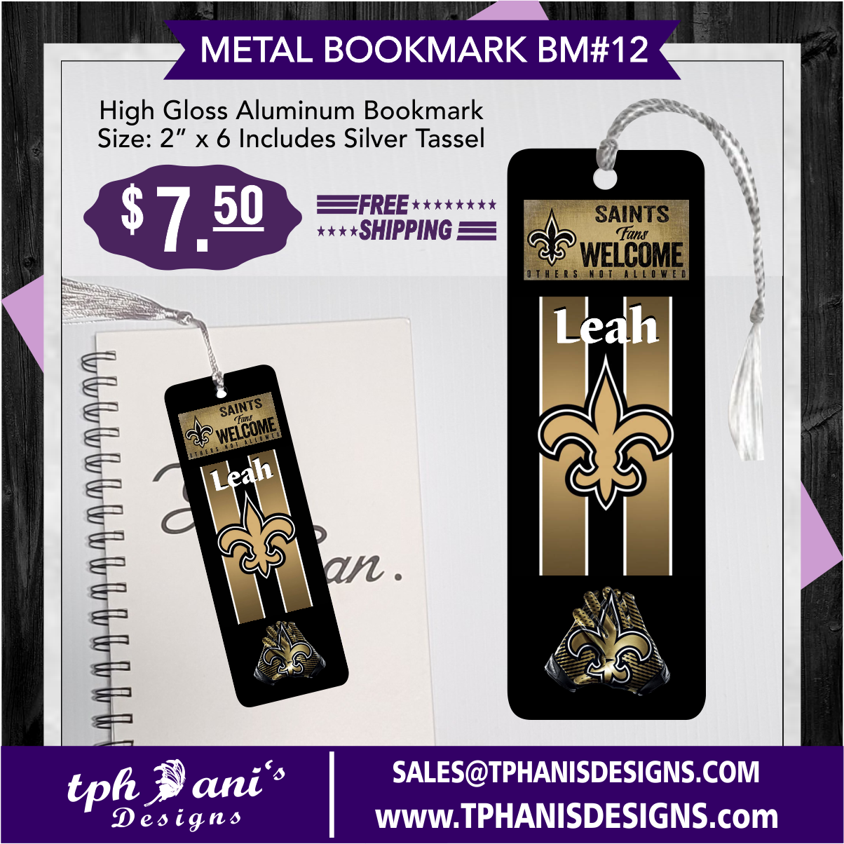BOOKMARK - SAINTS