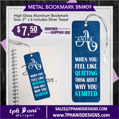 BOOKMARK - WHEN YOU FEEL