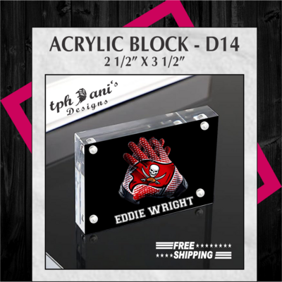 ACRYLIC BLOCK - D14