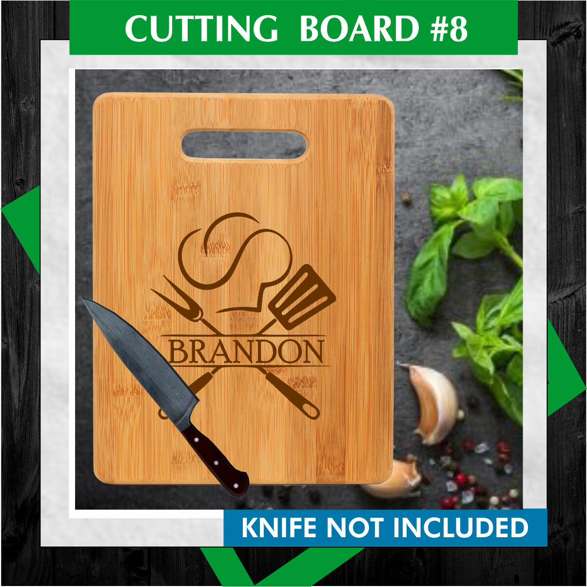 CUTTING BOARD #8 (GRILL)